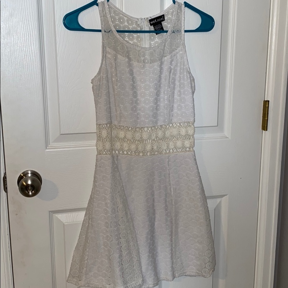 White Lace Dress